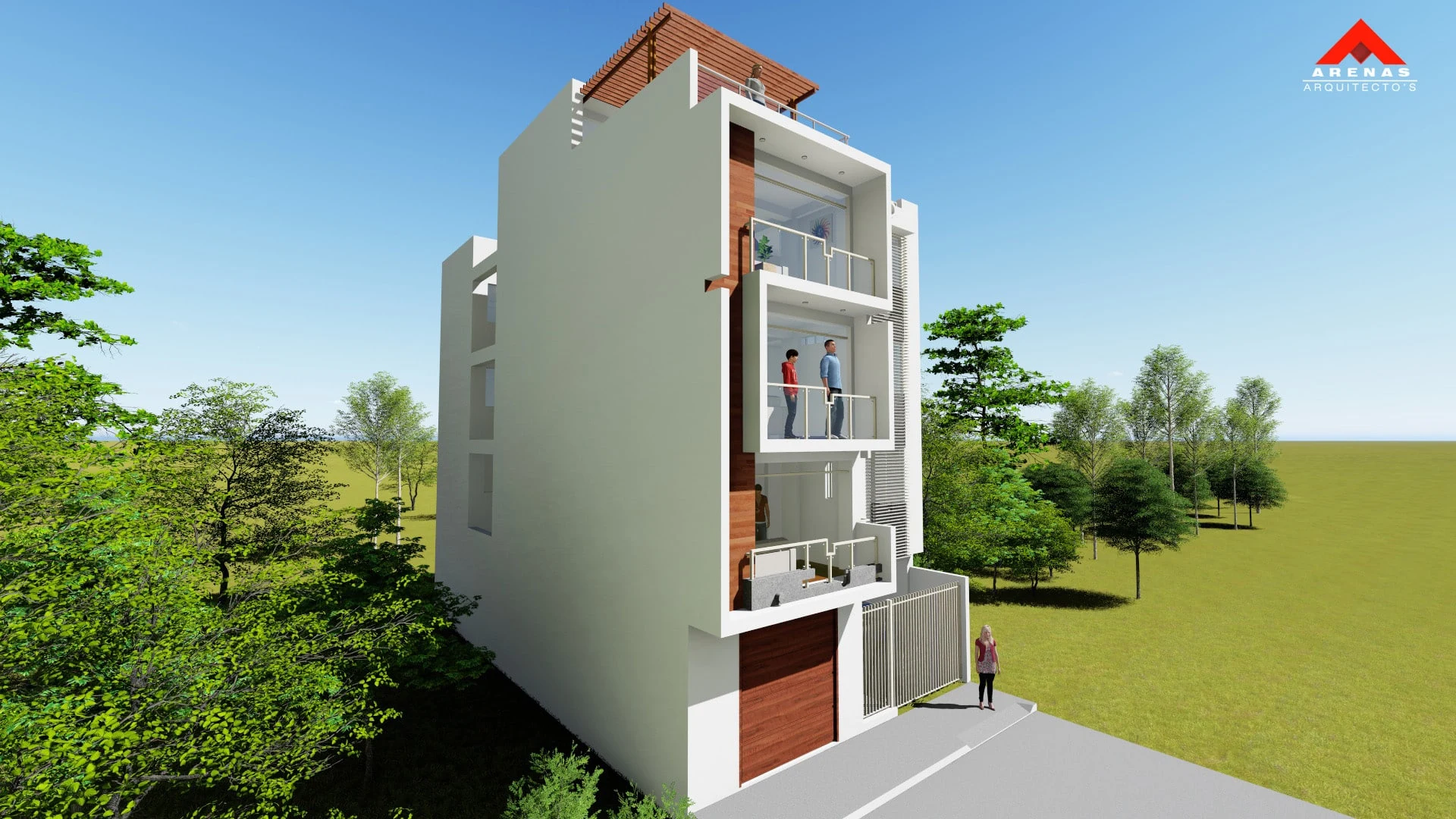 Proyecto residencial Casa PC de José Arenas Arquitecto