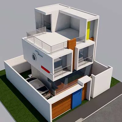 Vivienda contemporánea del portafolio residencial de José Arenas Arquitecto